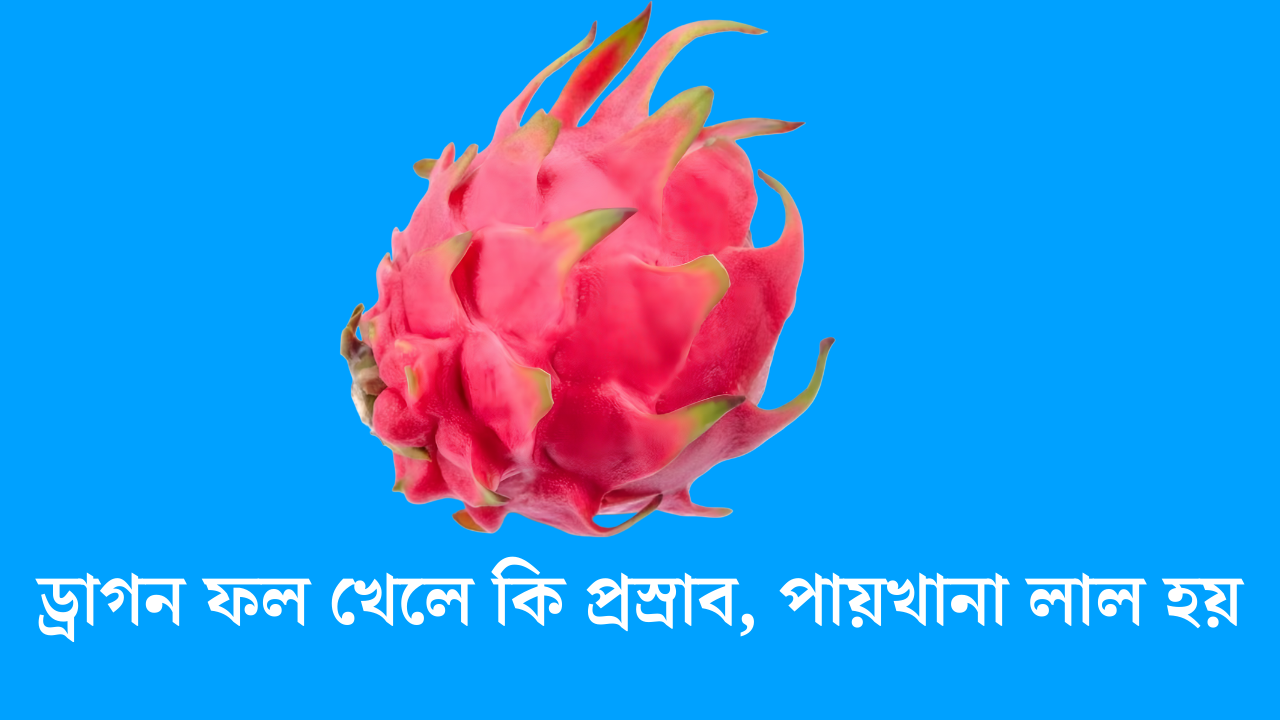 ড্রাগন ফল খেলে কি প্রস্রাব, পায়খানা লাল হয়