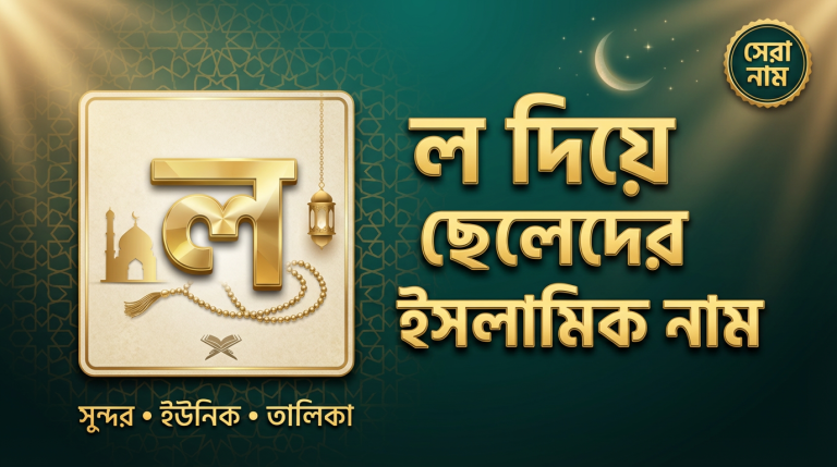 ল দিয়ে ছেলেদের ইসলামিক নাম